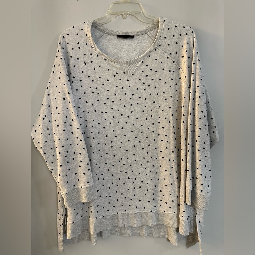 Jane and Delancey NWT gorgeous woman’s shirt top hearts. 3x